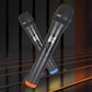 Professional Wireless Microphone Microphone Support For Pc, Rgb, Uhf Dual Wireless, Karaoke, Coibeu
