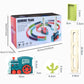 Automatic Domino Train Car Electric Domino Blocks Laying Machine STEM Educational Learning Toys Birthday Gift for Kids Boy Girl