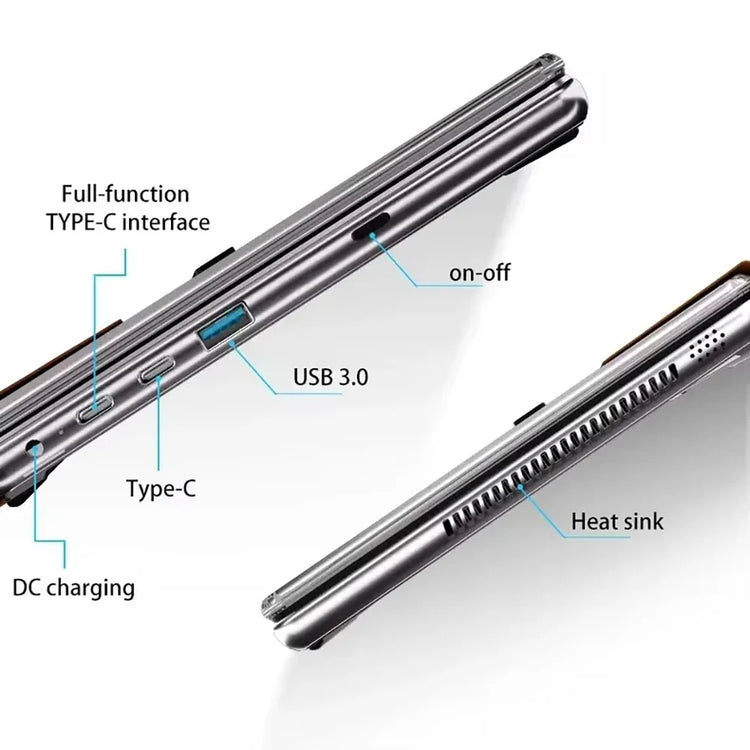 2 IN 1 Dual Screen Intel Notebook - ElectronAge