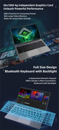 15.6" Slim Gaming Laptop Intel N95 GTX1060 Portable Laptops notbook computer pc Keyboard Backlight  Windows 11 cheap price deals