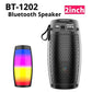 S12 Wireless Bluetooth Speakers Powerful Portable Sound Box Subwoofer Car Audio Bass MP3 Player Sound System LED Lights