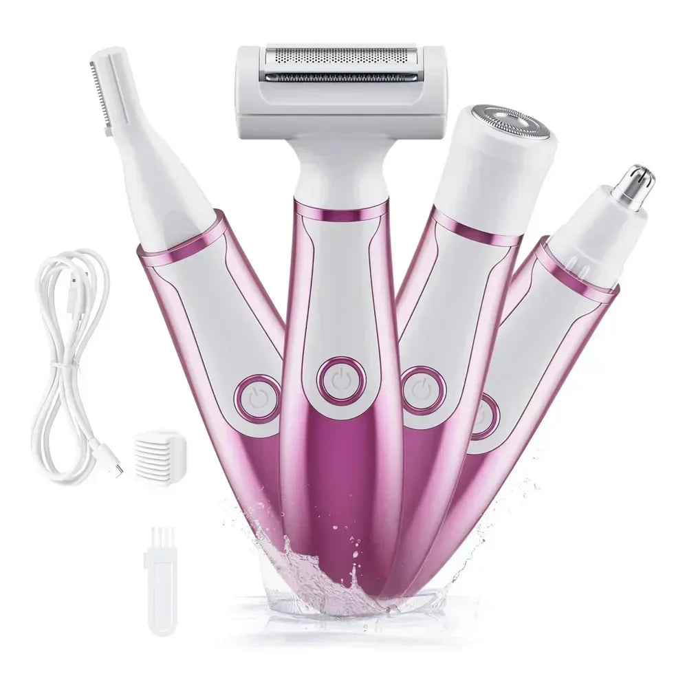 XMSJ 4 In 1 Electric Lady Shaver - ElectronAge