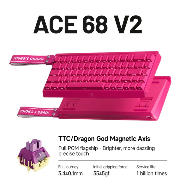 MCHOSE ACE68 V2 gaming keyboard - ElectronAge