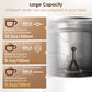 BioloMix 5-in-1 Milk Frother with Upgraded LED Display Touch Screen - Hot And Cold Foam Maker Milk Warmer for Coffee Latte