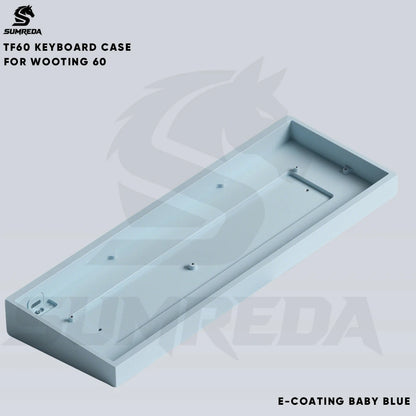 SUMREDA TF60 Aluminum Keyboard Shell GH60 60% Keys Layouts GH60 Keyboard Case For Wooting 60HE Mad 60he Win60 keyboard Cover