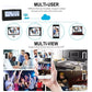 Brand new 4KHD mini clock camera, supporting remote viewing, motion detection, loop recording, and home nanny style mini camera