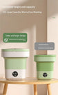 12L Mini Folding Washing Machine Bucket For Socks Underwear Panties Cleaning Portable Small Travel Household Washing Machine