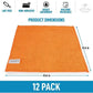 10-Pack Microfiber Cleaning Cloths, Highly Absorbent & Lint-Free for Kitchen Car Glass, Reusable & Machine Washable, Streak-Free