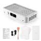 Professional Turbo Nail Dust Collector Two Hands Brushless Vacuum Cleaner Manicure Nail Tools Powerful Nail Fan Reusable Filter