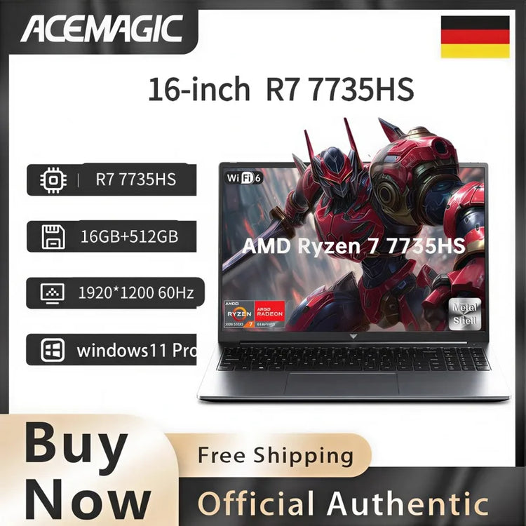 ACEMAGIC 16 Inch Laptop - ElectronAge