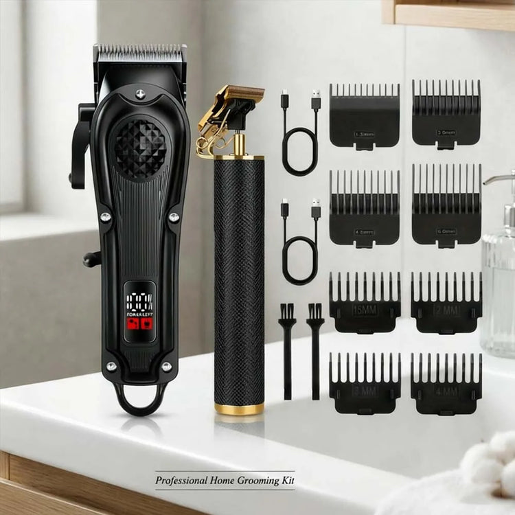 YUKU Professional Hair Clippers with LED Display - ElectronAge