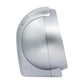 QHK059ALH Oval Non Ticking Bedroom Alarm Clock - ElectronAge