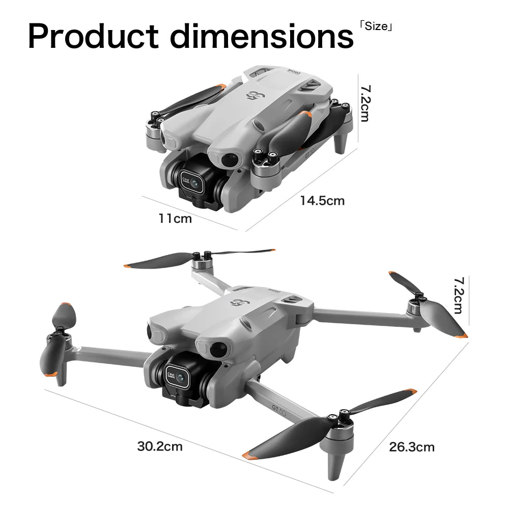 GT50 Pro Drone Factory 360° Obstacle avoidance - ElectronAge