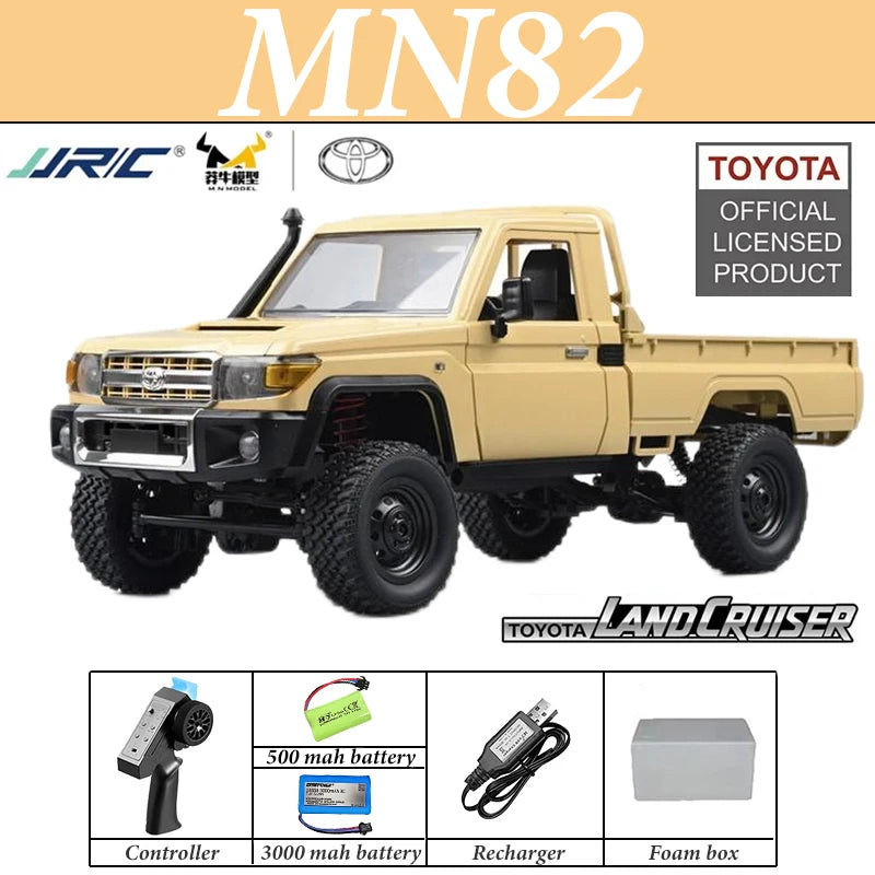 MENGXI MN82 Pro RC Car 1/12 4WD Simulation Off-road Climbing Car - ElectronAge