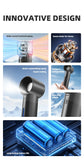 1PC Handheld Mist Spray Fan with 5 Adjustable Levels, USB Fan with Rechargeable 1200mAh, High-Speed Portable Fan.