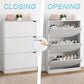 Shoe Cabinet with 3 Flip Drawers, Hidden Wood Shoe Cabinet,Freestanding Shoe Storage Cabinet for Entryway, Customized