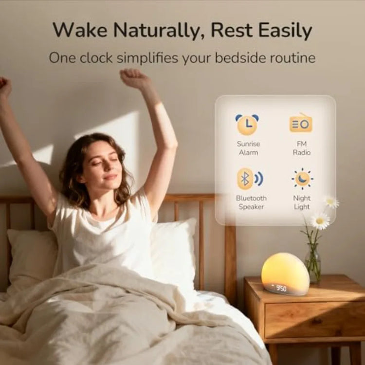 Sunrise Alarm Clock Radio - ElectronAge