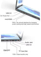 2026 New Dual Display Business Laptop Dual 14inch Touch 2in1 Intel N150 N100 12th DDR4 16GB 32GB Double Full Touch Screen Laptop