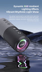 ZEALOT-M5 Magnetic Bluetooth Speaker 2-in-1 Power on Couplet Mini Speaker Macaron Color Dual Channel RGB Light Bluetooth 5.4