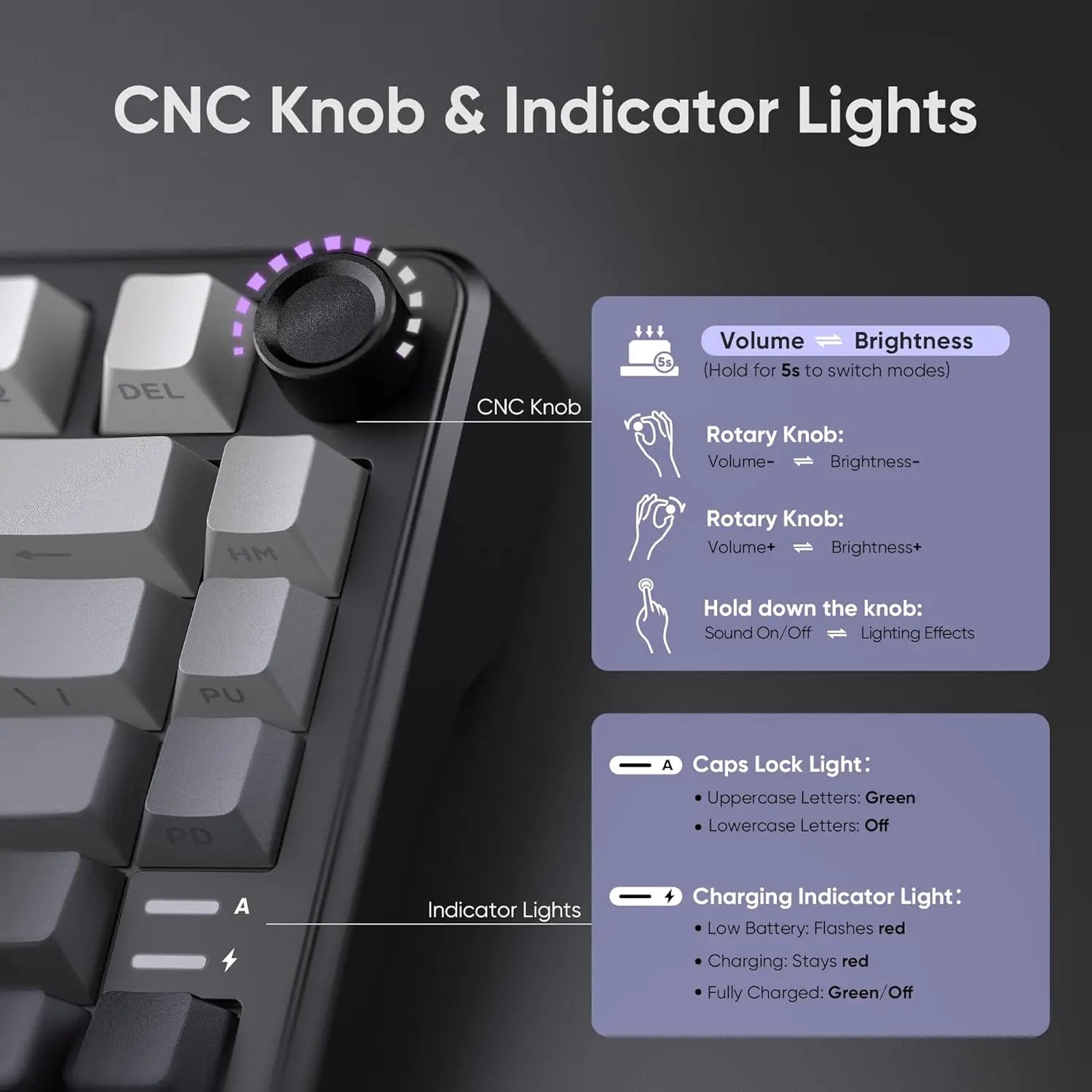 K75 Wireless Mechanical Gaming Keyboard - ElectronAge
