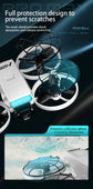 RC Drone 2.4G 4CH Foldable Drone Remote Control High-definition Aerial Photography Aircraft Optical Flow Positioning Quadcopter