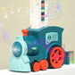 Automatic Domino Train Car Electric Domino Blocks Laying Machine STEM Educational Learning Toys Birthday Gift for Kids Boy Girl