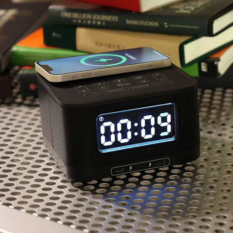 Sense of Clock Mobile Phone Speaker Clock - ElectronAge