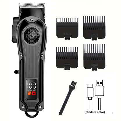 YUKU Professional Hair Clippers with LED Display - ElectronAge