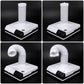 60W Nail Dust Collector Machine Nail Dust Vacuum Cleaner For Manicure Pedicure Nail Art Salon Dust Suction Remover Powerful Fan