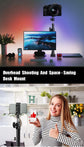 Roreta Desk Mount Stand DSLR Camera C Clamp Light Photographic Light Boom Stand With Ball Head for Phone Video Ring Light Zoom