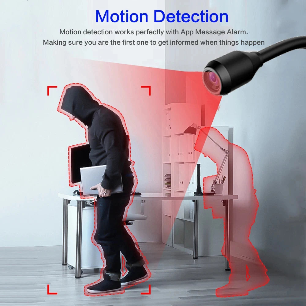 Virwir Mini Camera 4MP Wifi Night Vision - ElectronAge