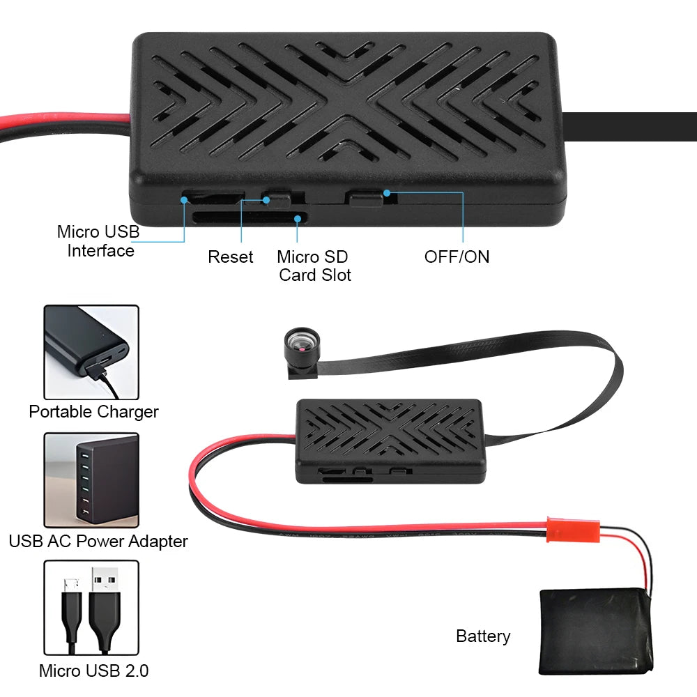 CUGUU 128GB WiFi Mini Camera - ElectronAge