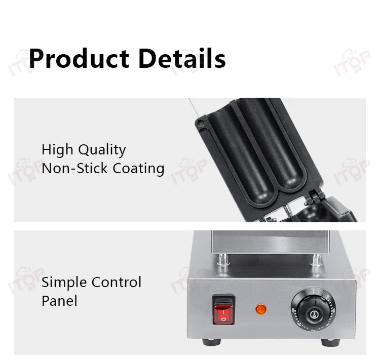 Shawarma Gyro Toaster Tortilla Wrap Sandwich Buritto Press Maker Machine Heater Warmer Roll Durum Doner Kebab Grill Griddle - ElectronAge