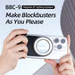 2025 MagSafe Smartphone Camera Shutter Grip Bluetooth Selfie Handle Camera Photo Stabilizer with Fill Light for Iphone Android