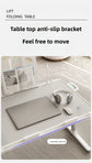 Adjustable Laptop Bed Tray Table Portable Standing Desk