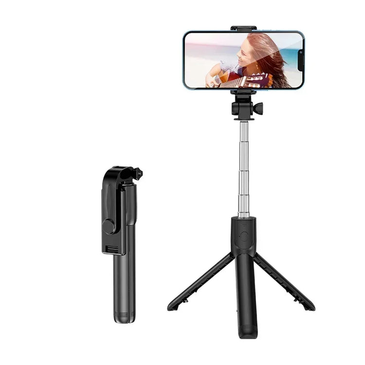Selfie Stick Telescopic Travel Handheld Tripod - ElectronAge