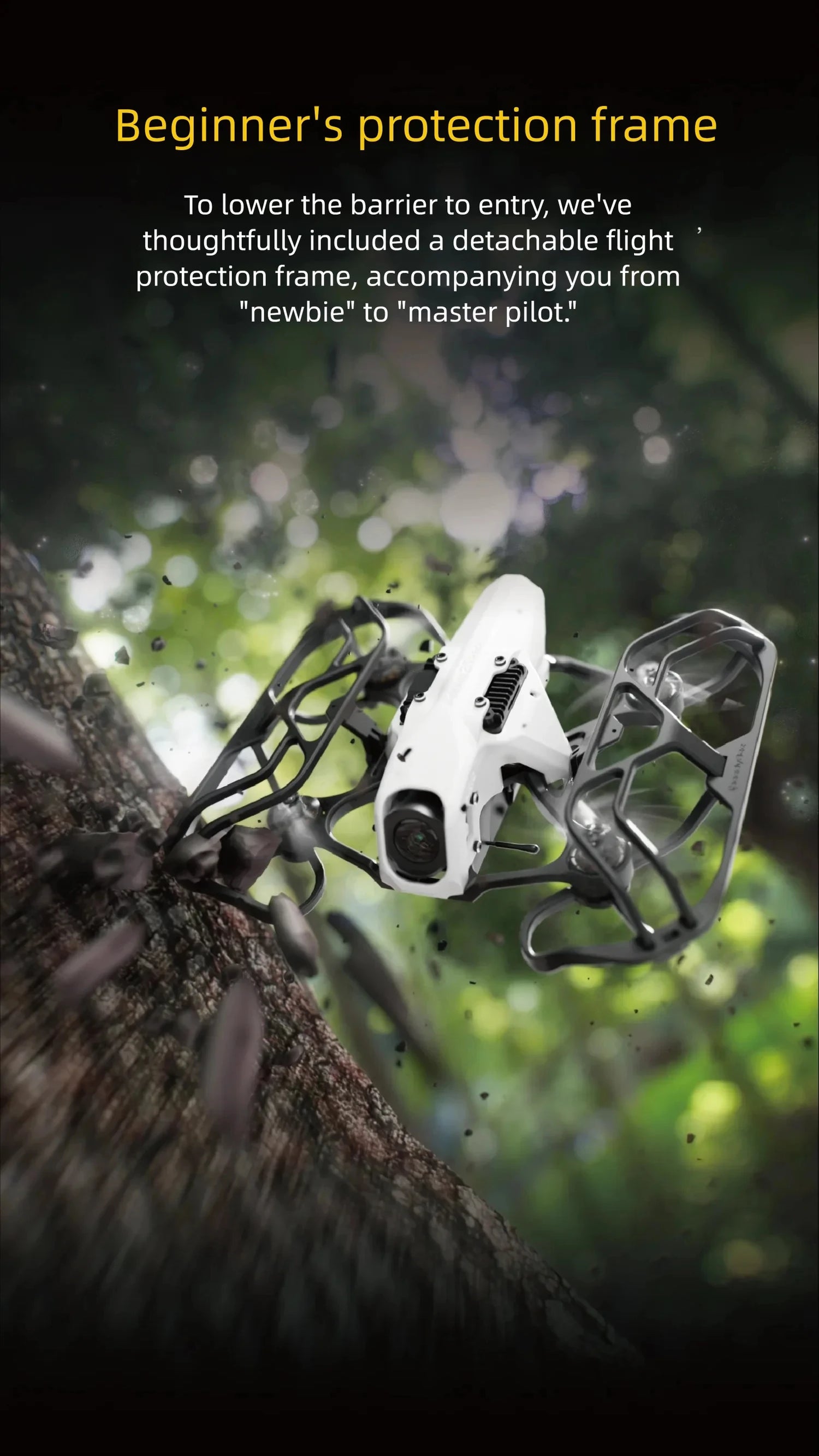 SpeedyBee Mario Mini25 2.5inch Cinewhoop Quadcopter FPV Drone WTFPV / O4 Version - F435 AIO 1303.5 6660KV ELRS 2.4G - ElectronAge