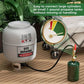 Propane Tank Refill Adapter Propane Bottle Connector With Glow In The Dark Gauge Brass Connector With Hose For Outdoor Stove BBQ