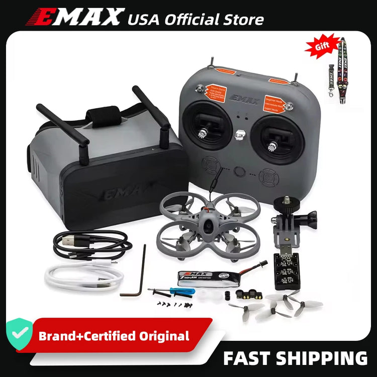 Emax USA Tinyhawk Lite BNF RTF FPV Racing Drone - ElectronAge