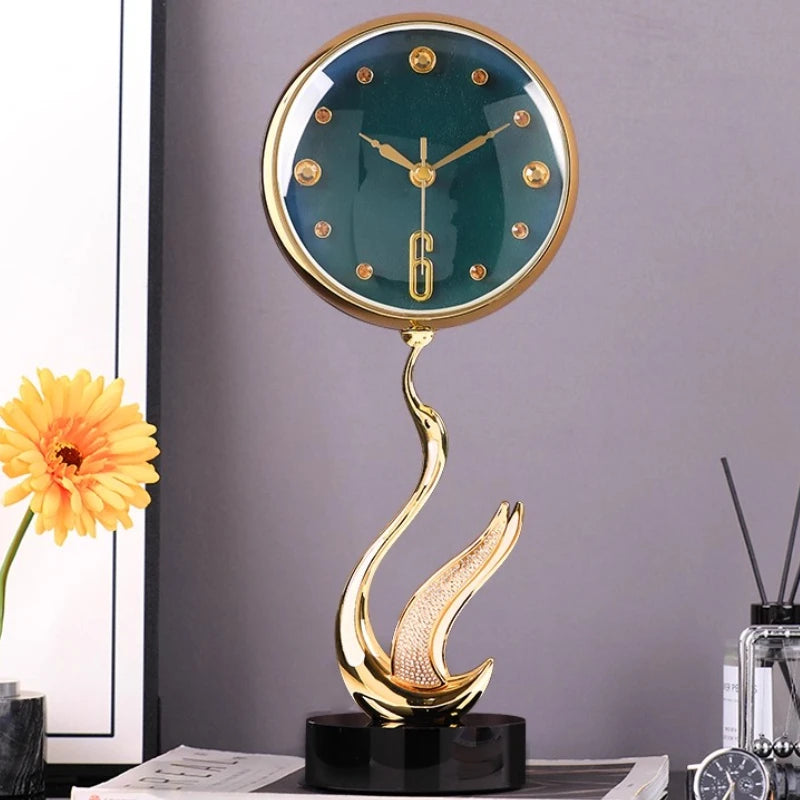 European Style Restaurant Desktop Desk Clock - ElectronAge