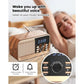 Alarm Clock Radio with Fast Wireless Charging - ElectronAge