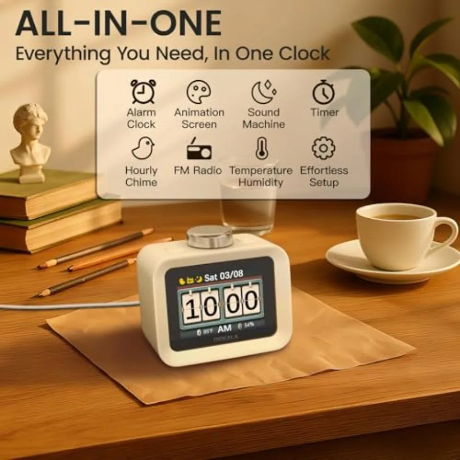 ChronoSense Alarm Clock Radio - ElectronAge