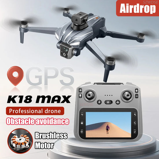 New K18 Max Airdrop Drone - ElectronAge