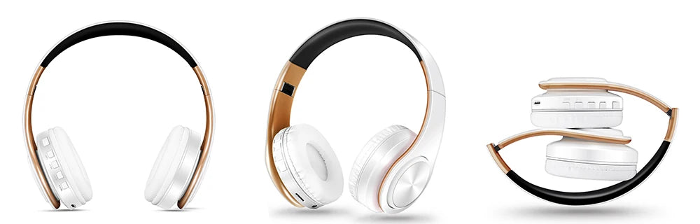 CATASSU Men Gold Wireless Headphones - ElectronAge
