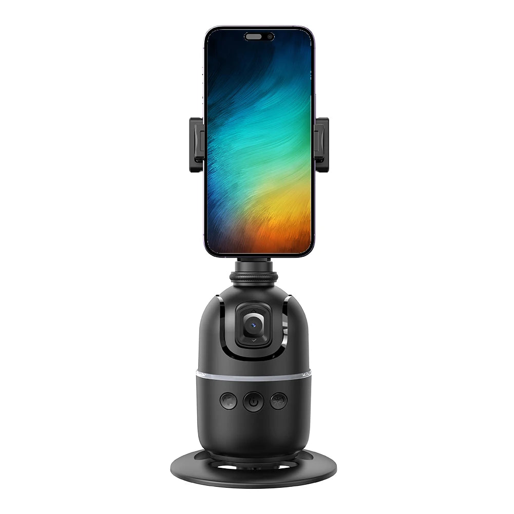 ALLOYSEED Auto Face Tracking Tripod 360° Rotation Auto Tracking Phone Holder - ElectronAge
