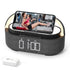Bluetooth Speaker Alarm Clock with Wireless Charger - ElectronAge
