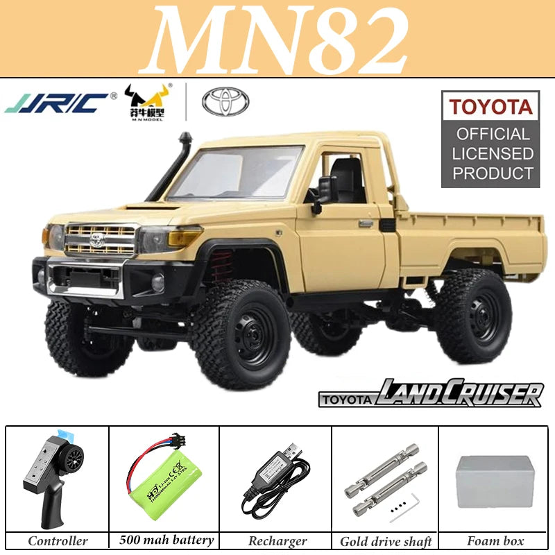 MENGXI MN82 Pro RC Car 1/12 4WD Simulation Off-road Climbing Car - ElectronAge