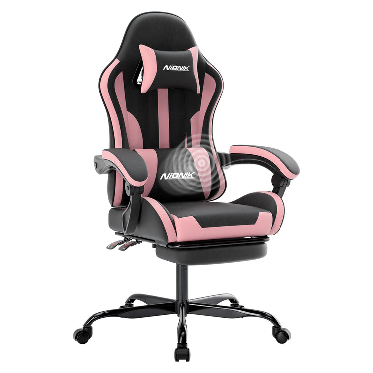 Gaming chair with Massage Ergonomic - ElectronAge