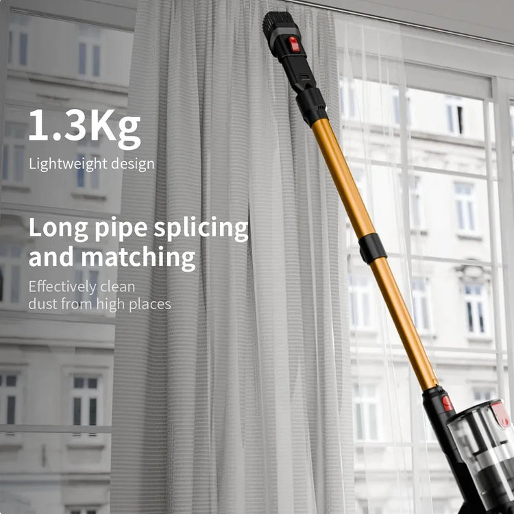 Blossom V18 Cordless Vacuum Cleaner 650W 55000PA – Powerful Brushless Motor, Handheld Home Vacuum - ElectronAge