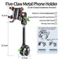 Universal Metal Car Phone Mount, 360° Rotation for Windshield/Dashboard